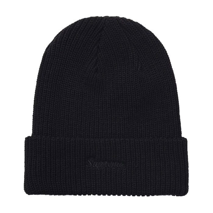 Supreme Loose Gauge Beanie 2 (FW21)- Black