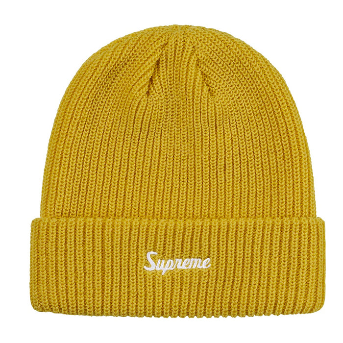 Supreme Loose Gauge Beanie (FW20)- Sulfur