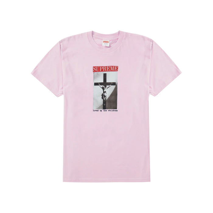 Supreme Loved By The Children Tee- Light Pink