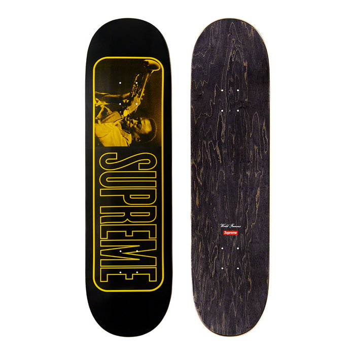 Supreme Miles Davis Skateboard- Black