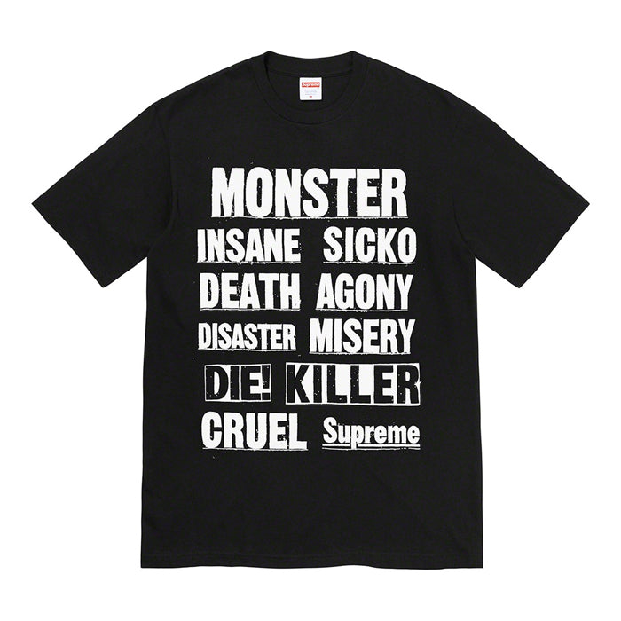 Supreme Monster Tee- Black