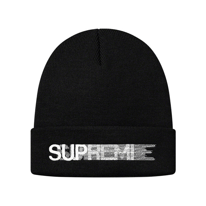 Supreme Motion Logo Beanie SS20- Black