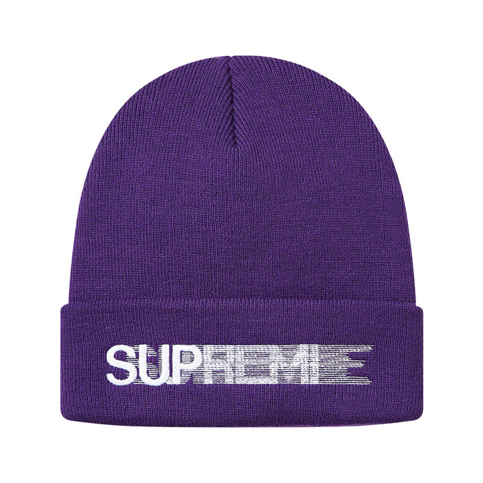 Supreme Motion Logo Beanie SS20- Purple