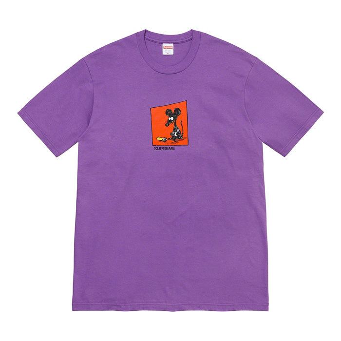 Supreme Mouse Tee- Purple