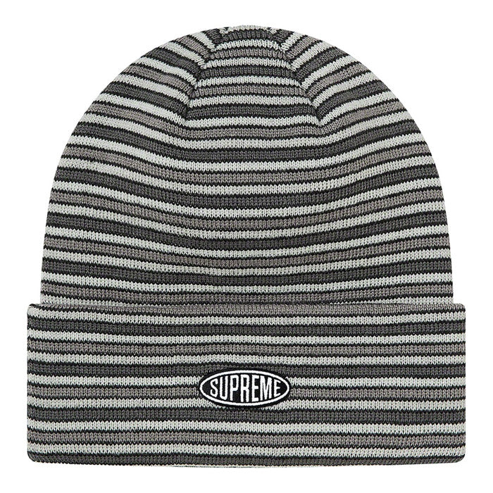 Supreme Multi Stripe Beanie- Black