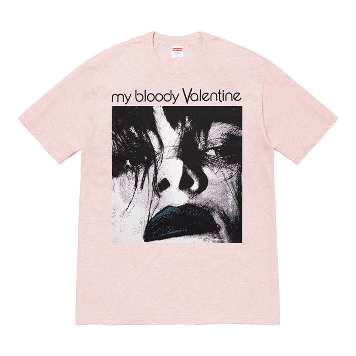 Supreme My Bloody Valentine Feed Me With Your Kiss Tee- Heather Pink