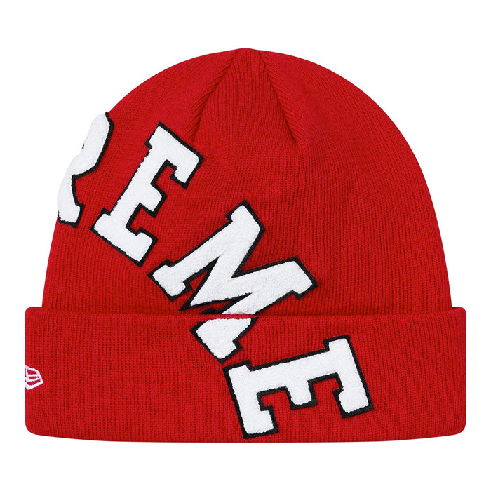 Supreme New Era® Big Arc Beanie- Red