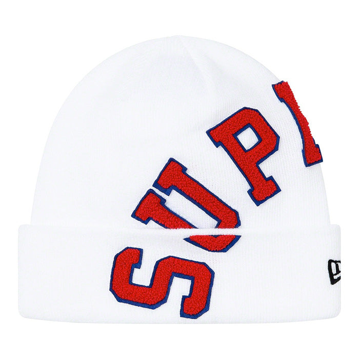 Supreme New Era® Big Arc Beanie- White