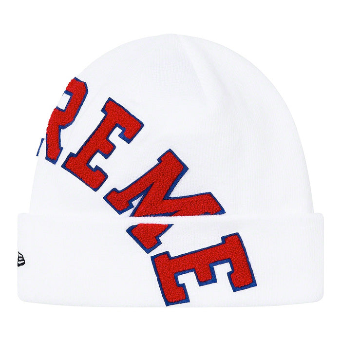 Supreme New Era® Big Arc Beanie- White