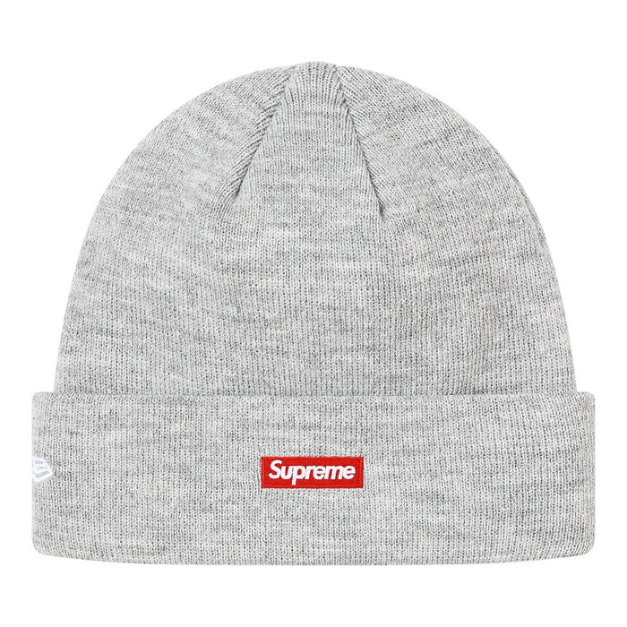 Supreme New Era® S Logo Beanie- Heather Grey