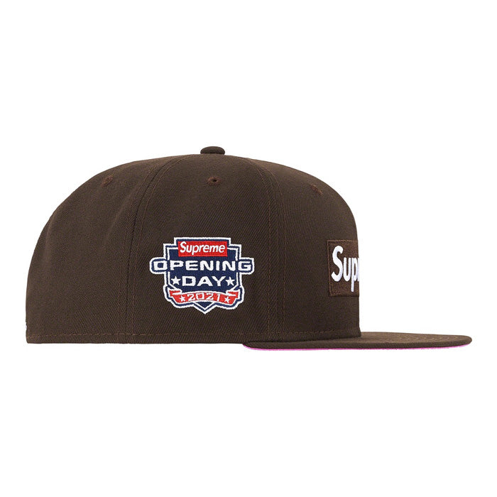 Supreme No Comp Box Logo New Era®- Brown