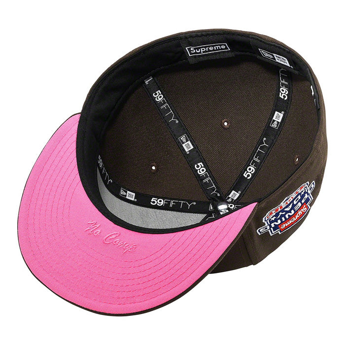 Supreme No Comp Box Logo New Era®- Brown