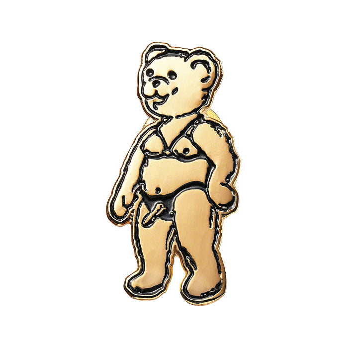 Supreme Not Sorry Pin- Gold