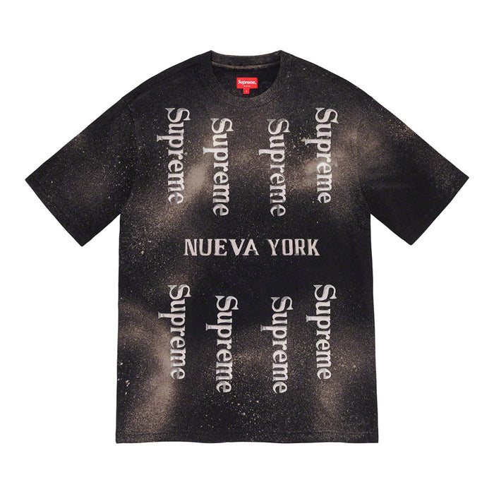 Supreme Nueva York S/S Top- Black