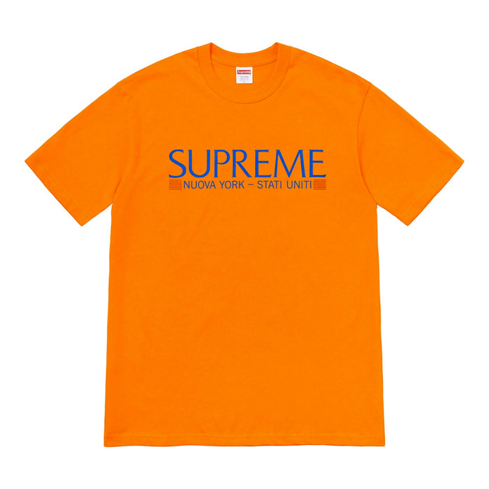 Supreme Nuova York Tee- Orange