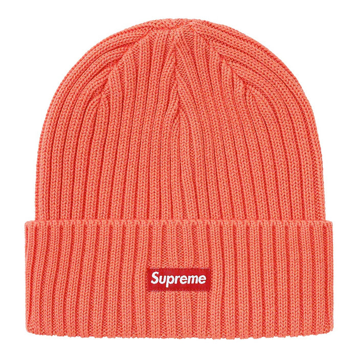Supreme Overdyed Beanie (SS21)- Coral