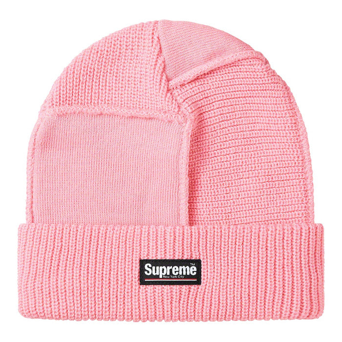 Supreme Paneled Seam Beanie- Pink