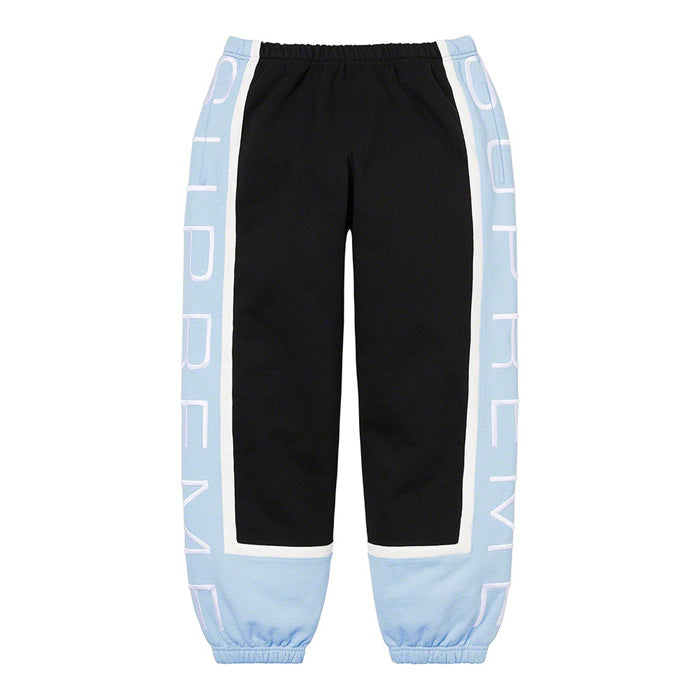 Supreme Paneled Sweatpant- Black