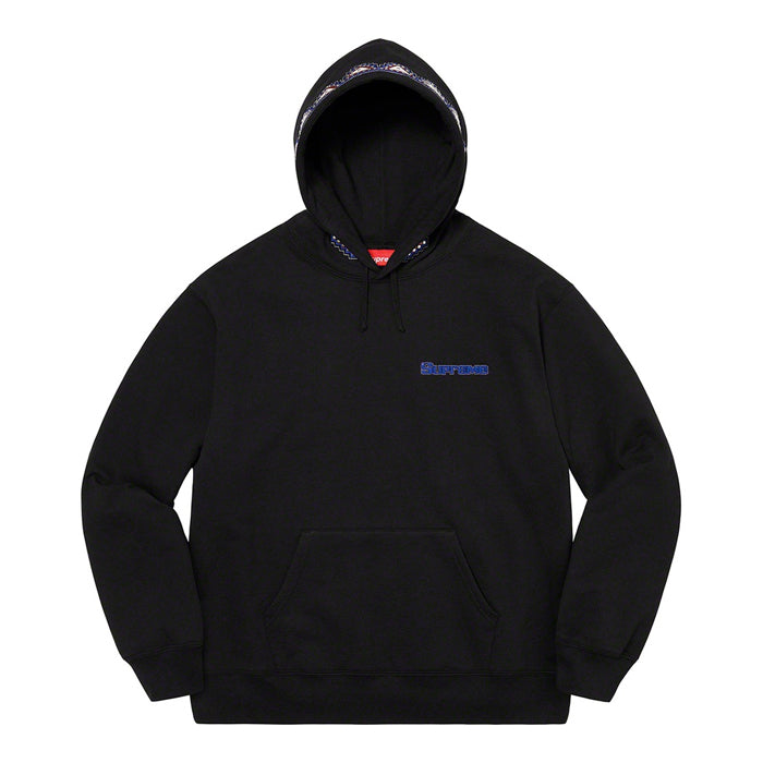 Supreme Pharaoh Studded Hooded Sweatshirt- Black