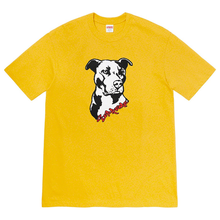 Supreme Pitbull Tee- Acid Yellow