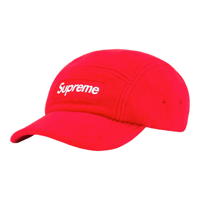 Supreme Polartec® Camp Cap (FW22)- Red