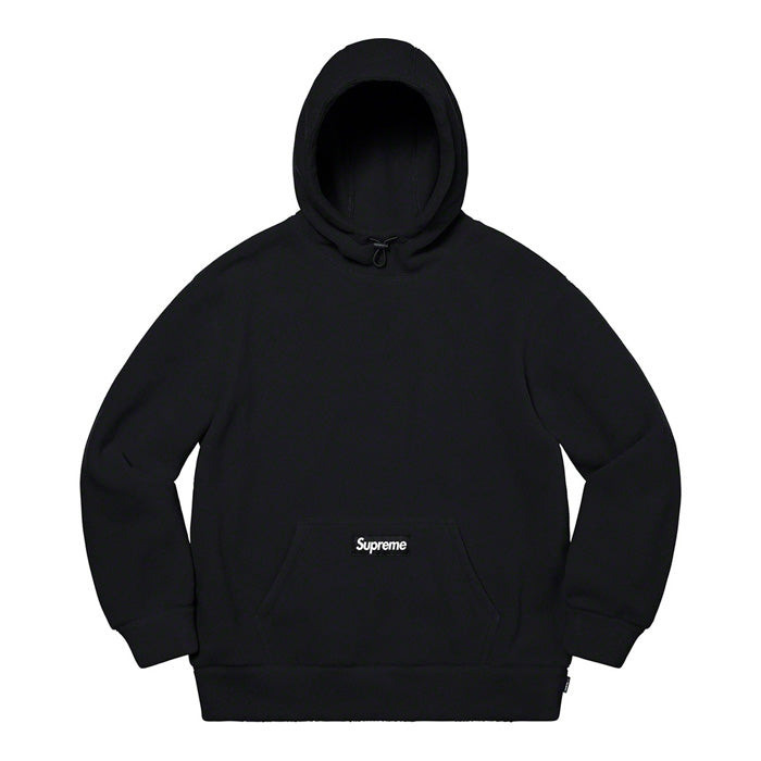 Supreme Polartec® Hooded Sweatshirt- Black