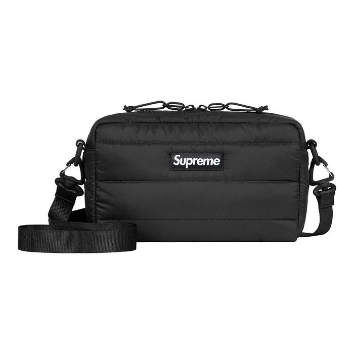 Supreme Puffer Side Bag- Black