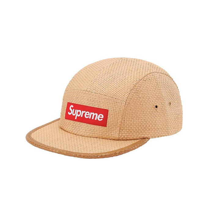 Supreme Raffia Camp Cap- Tan