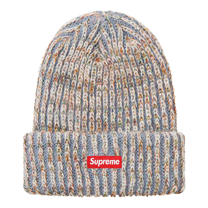 Supreme Rainbow Knit Loose Gauge Beanie- Light Blue