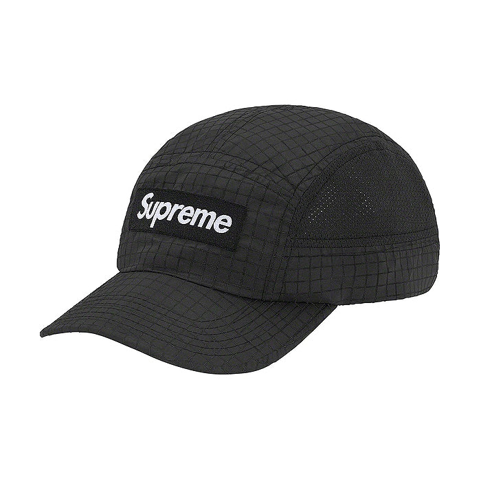 Supreme Reflective Ripstop Camp Cap SS20- Black