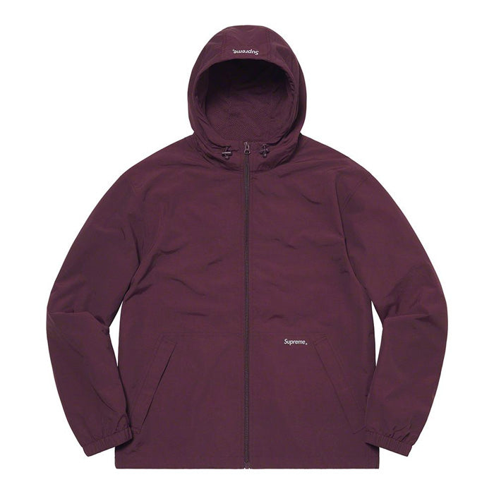 Supreme Reflective Zip Hooded Jacket- Purple