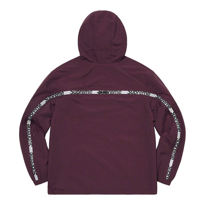 Supreme Reflective Zip Hooded Jacket- Purple