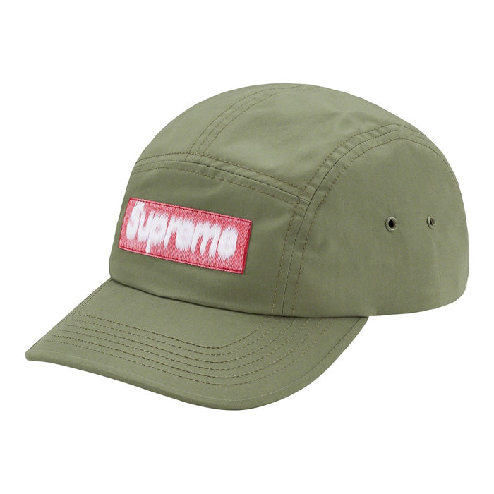 Supreme Reversed Label Camp Cap- Olive