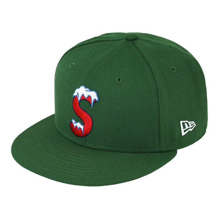 Supreme S Logo New Era®- Bright Olive