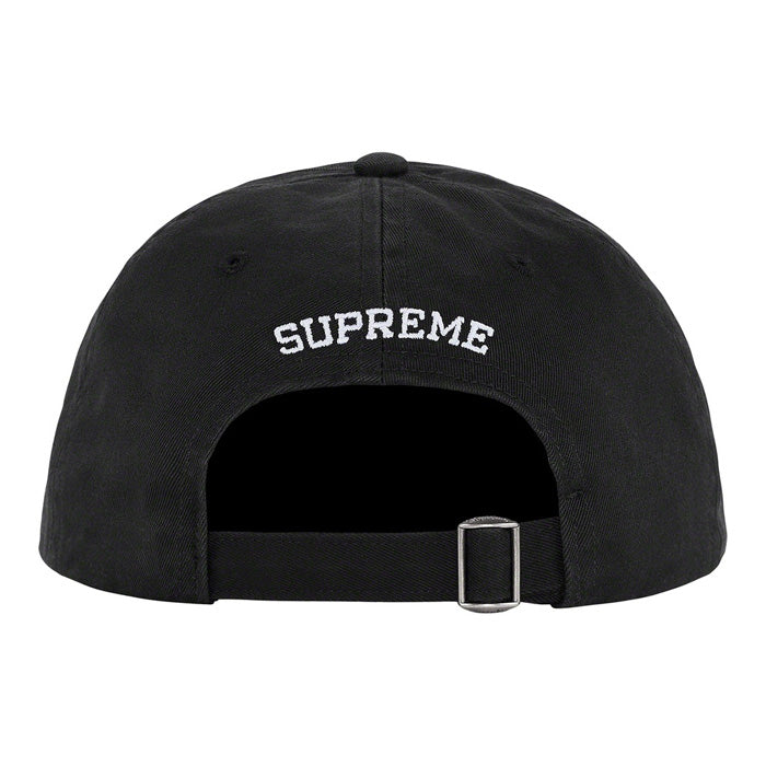 Supreme Shell Patch 6-Panel- Black