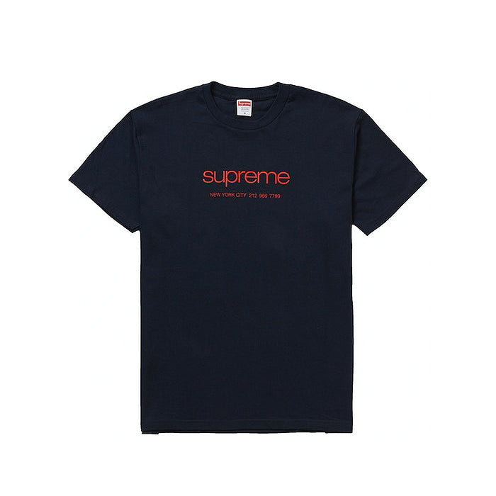 Supreme Shop Tee- Navy