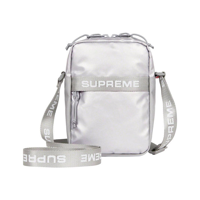 SUPREME NYLON RED DUFFLE BAG FW22