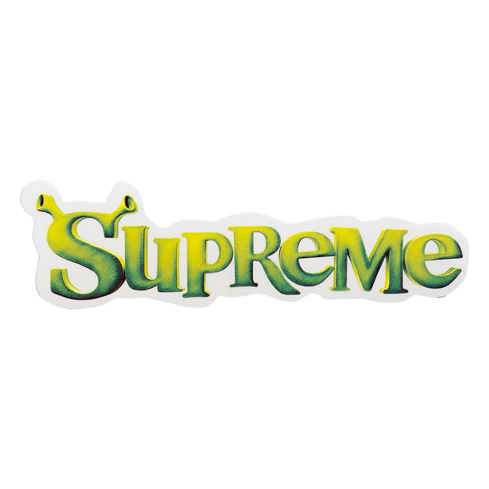 Supreme Shrek Sticker