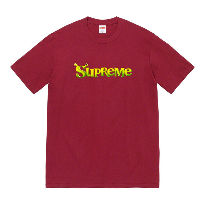 Supreme Shrek Tee- Cardinal