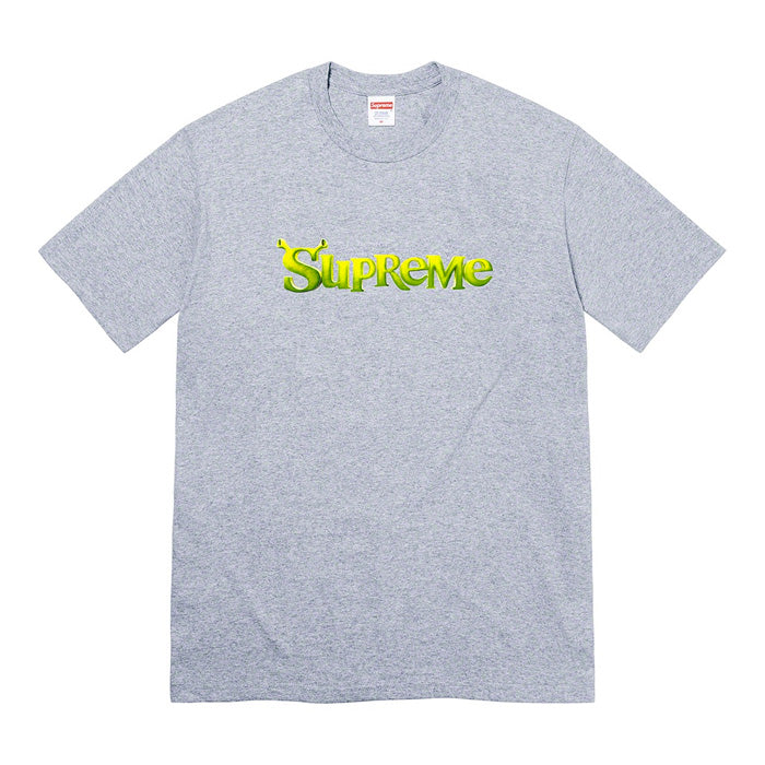 Supreme Shrek Tee- Heather Grey