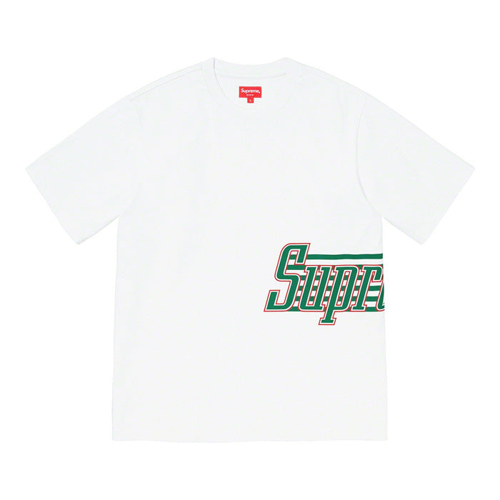 Supreme Side Logo S/S Top- White