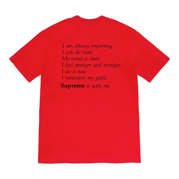 Supreme Stay Positive Tee- Red
