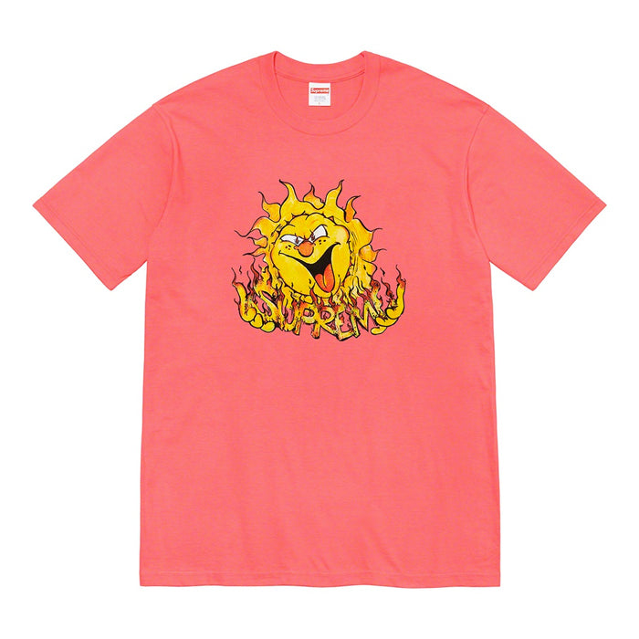 Supreme Sun Tee- Bright Coral