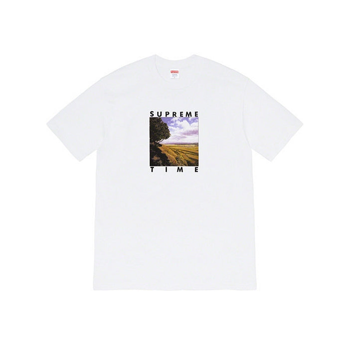 Supreme Time Tee- White