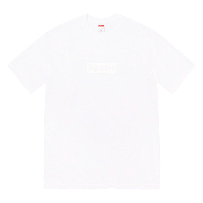 Supreme Tonal Box Logo Tee- White – Streetwear Official