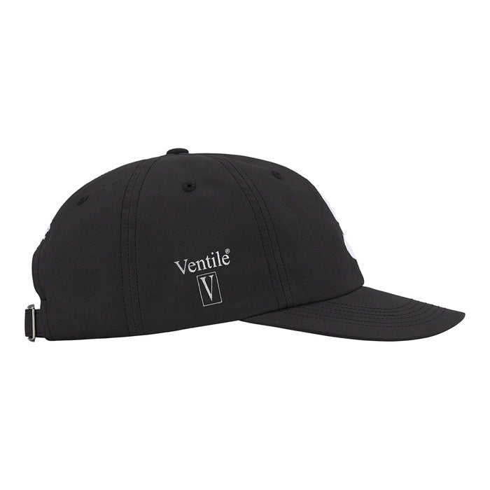 Supreme Ventile® S Logo 6-Panel- Black