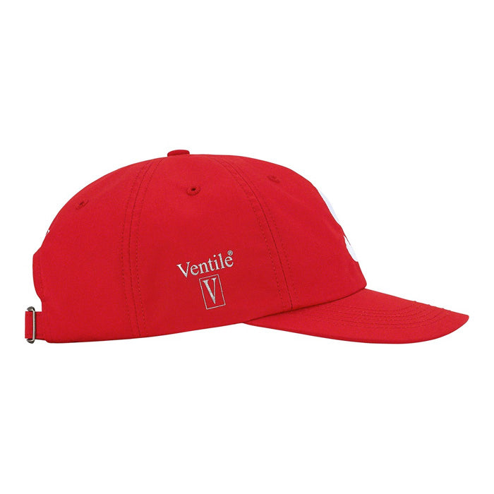 Supreme Ventile® S Logo 6-Panel- Red