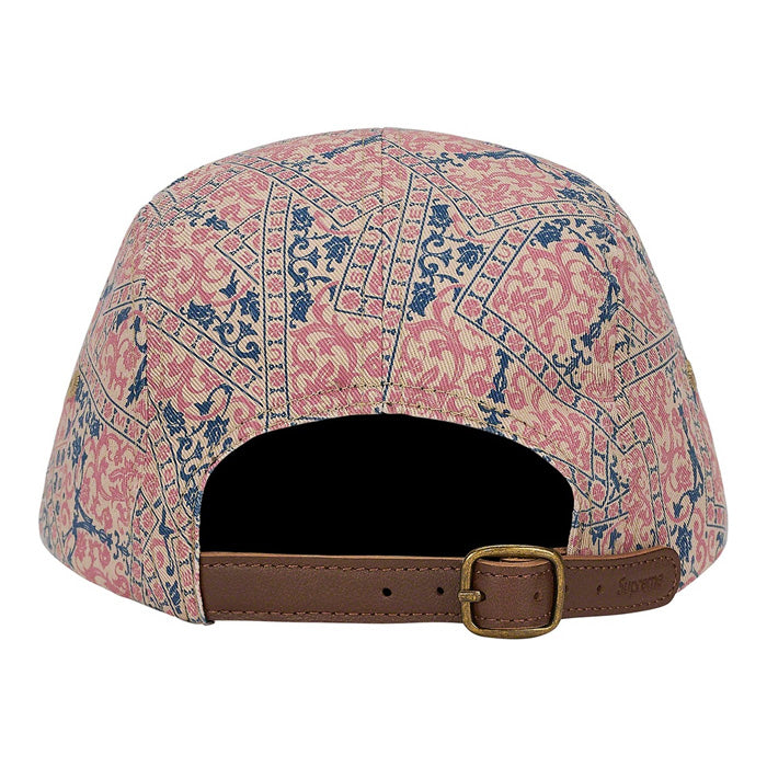 Supreme Washed Chino Twill Camp Cap- Floral Cards