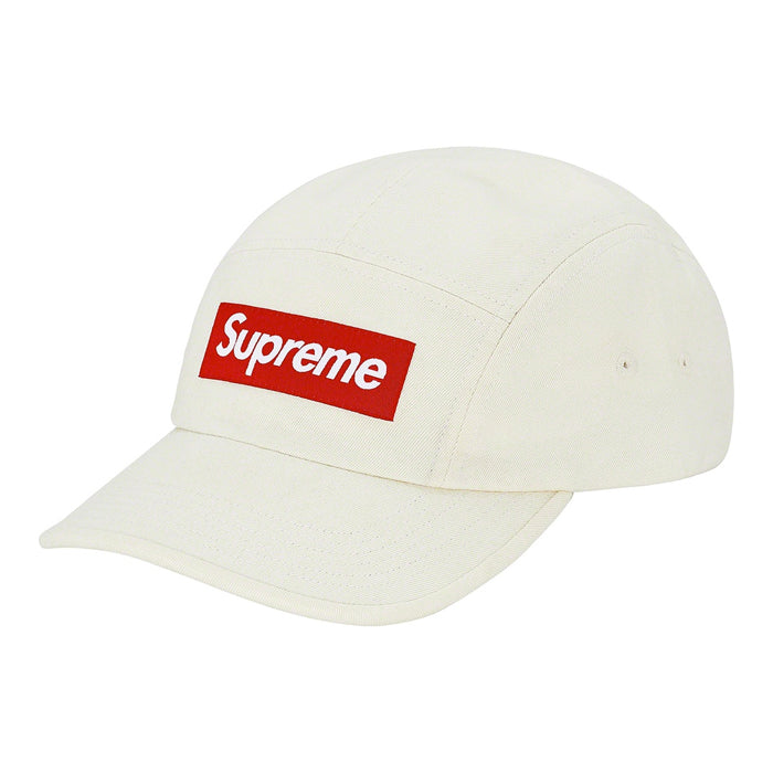 Supreme Washed Chino Twill Camp Cap (FW20)- Natural