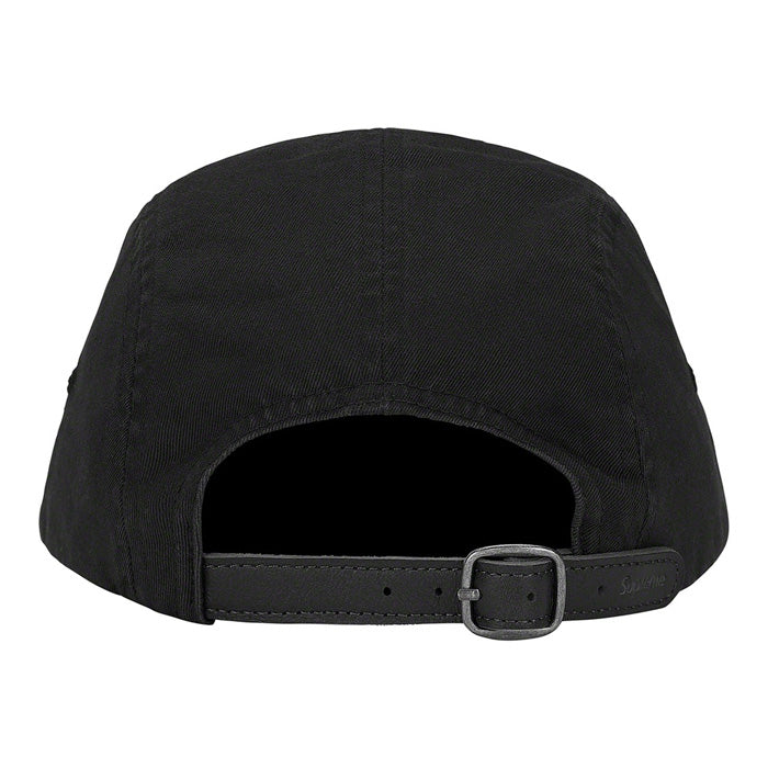 Supreme Washed Chino Twill Camp Cap (FW21)- Black